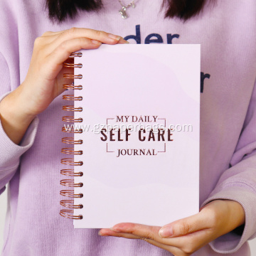 A5 Spiral Binding My Daily Wellness Journal